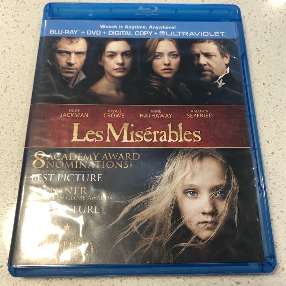 Les Miserables - Blu-Ray